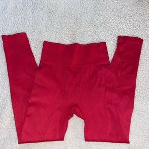 Aerie pink seamless leggings